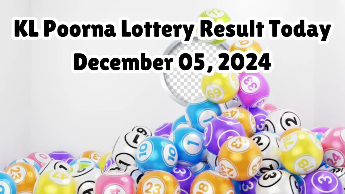 KL Poorna Lottery Result Today December 05, 2024