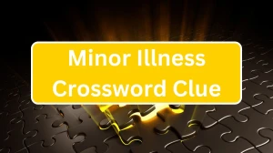 Minor Illness Irish Daily Mail Quick Crossword Clue Puzzle Answer from December 13, 2024