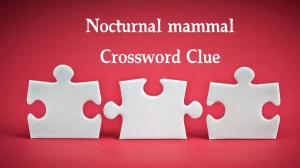 Nocturnal mammal Crossword Clue Puzzle Answer from December 18, 2024