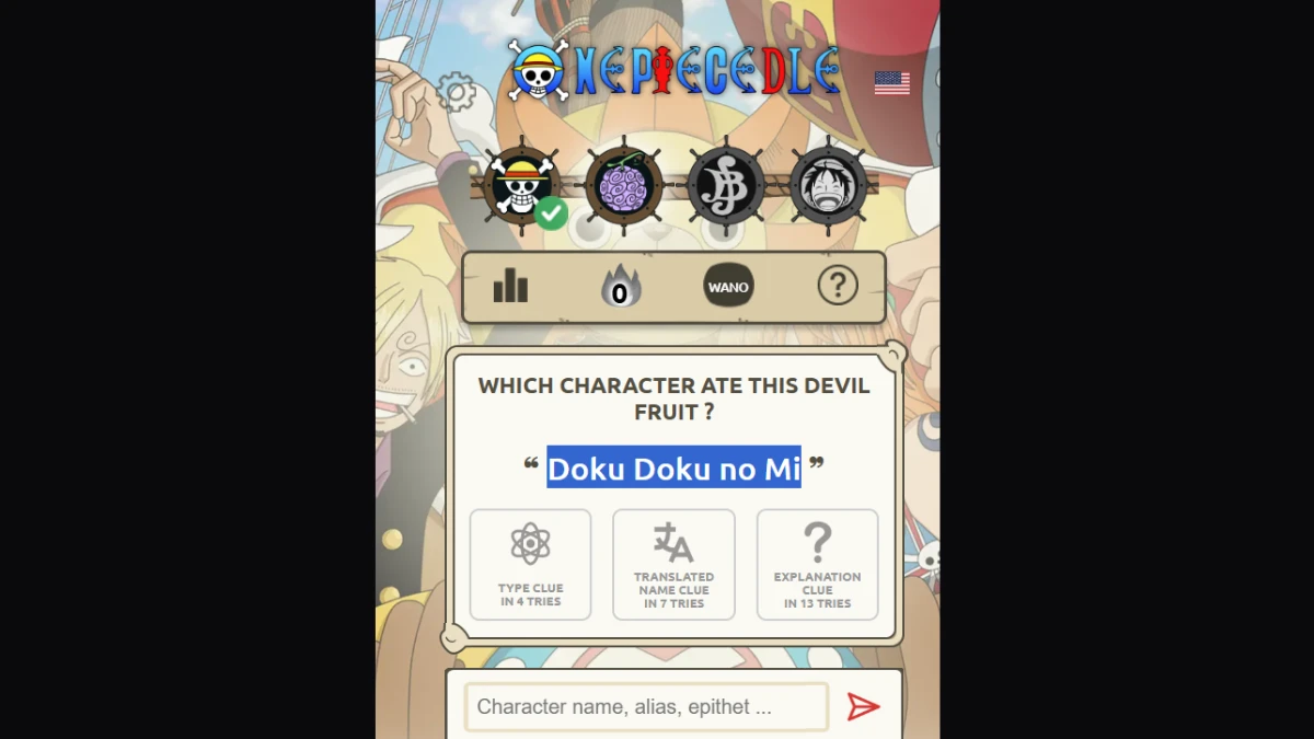 Onepiecedle Answers Today December 02: Classic, Devil Fruit, Wanted, Laugh