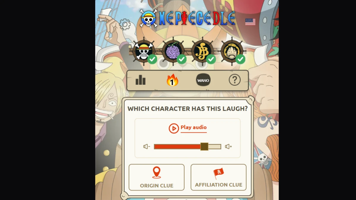 Onepiecedle Answers Today December 04, 2024: Classic, Devil Fruit, Wanted, Laugh