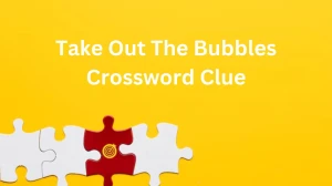 Take Out The Bubbles 7 Little Words Puzzle Answer December 20, 2024