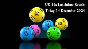 UK 49s Lunchtime Results Today 14 December 2024