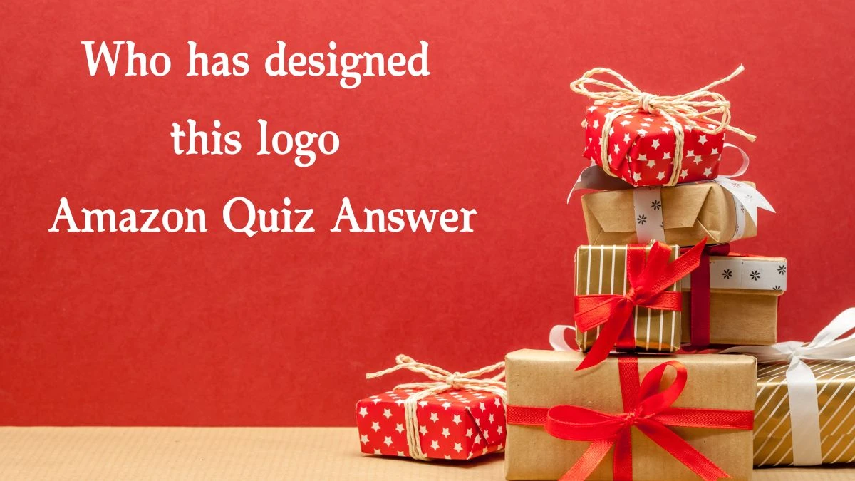 Who has designed this logo Amazon Quiz Answer Today December 12, 2024