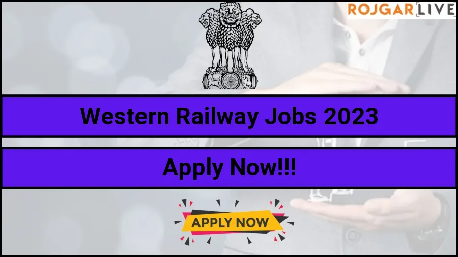 Western Railway Recruitment 2023: Application Invites for Group C and Group D Notification in Mumbai 21\/11\/2023