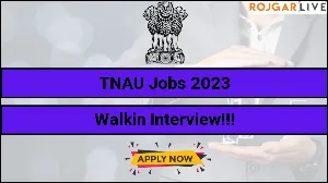 TNAU Recruitment 2023 Walk-in Interview for 2 Senior Research Fellow, Junior Research Fellow 