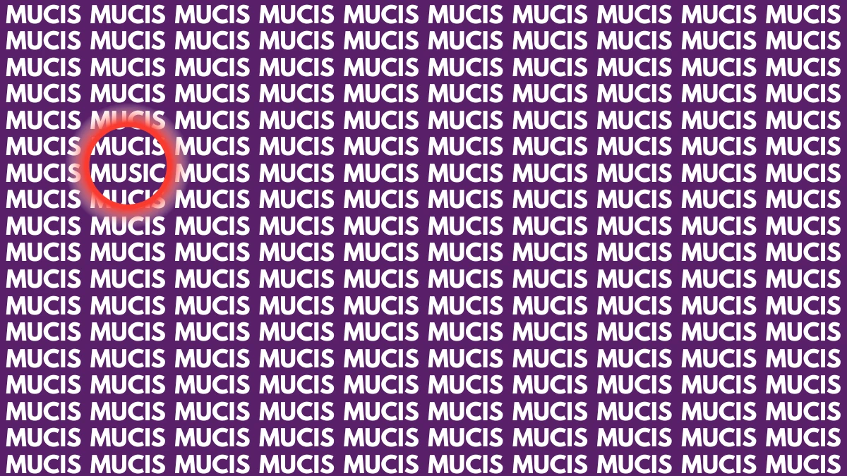 Observation Brain Test: Only Eagle Eyes Can Spot the Word Music in 8 Secs Observation Brain Test: Only Eagle Eyes Can Spot the Word Music in 8 Secs