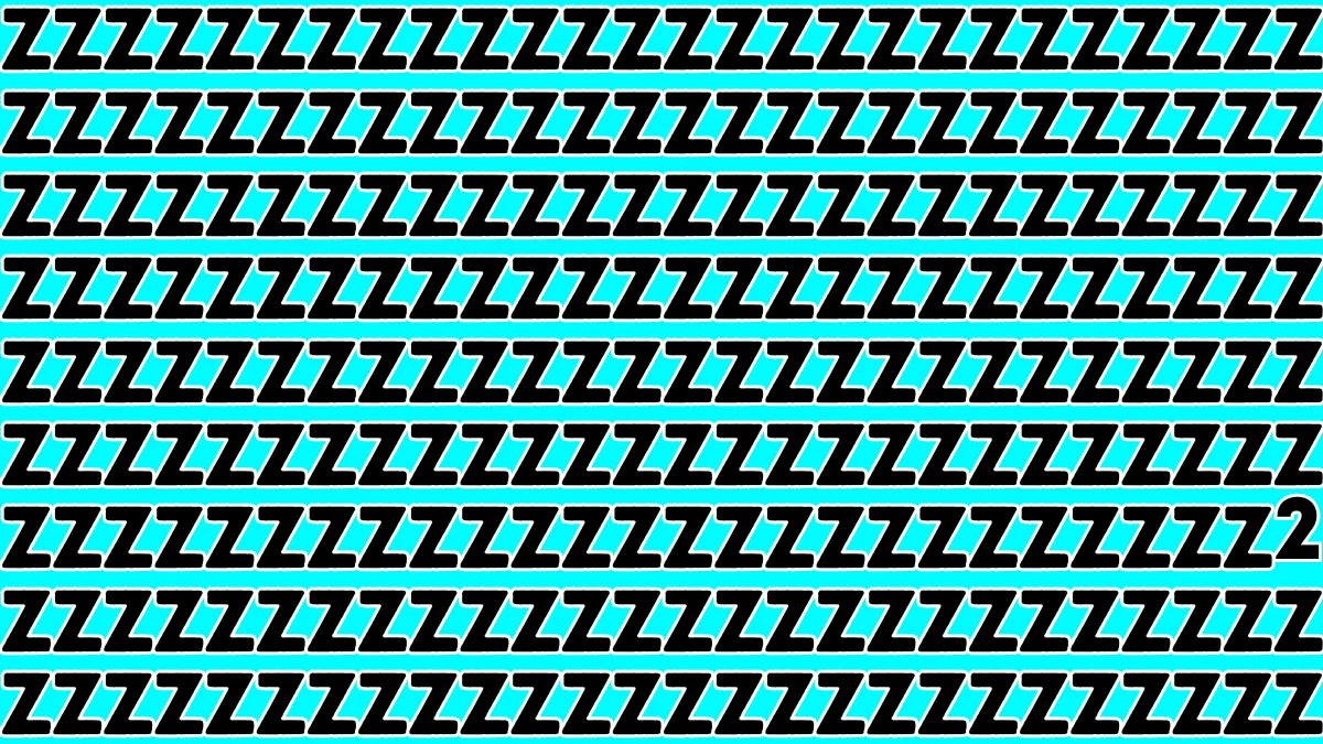 Optical Illusion Brain Test: Only the Sharpest Eyes Can Spot the Number 2 in 8 Secs