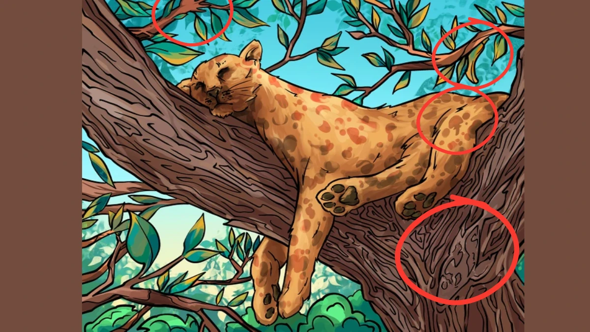 Optical Illusion Visual Test: Only Extra Sharp Eyes Can Find the banana, hand, mushroom, and fish in 15 Secs