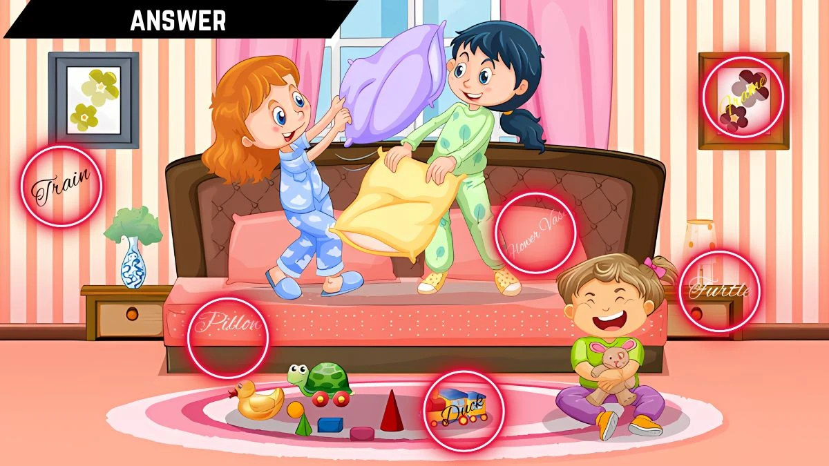 Puzzle IQ Test: Only High IQ Geniuses can Spot the 6 Hidden Words in 10 Secs Brain Teaser image