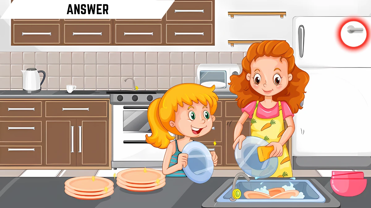 Brain Teaser IQ Test: Only Genius Can Spot the Mistake in this Kitchen Image in 7 Secs Brain Teaser image