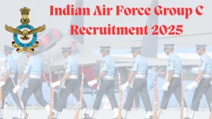 Indian Air Force IAF Group C Recruitment 2025 Notification Out Apply Offline for 153 Posts Indian Air Force IAF Group C Recruitment 2025 Notification Out Apply Offline for 153 Posts