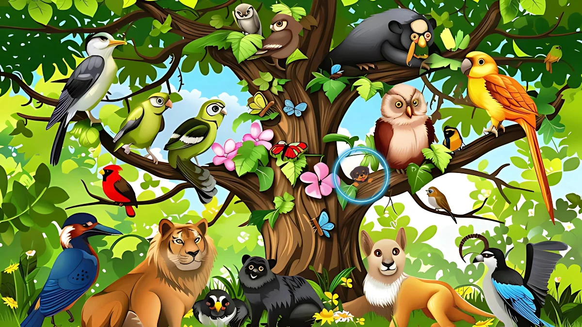 Optical Illusion Eye Test: अगर आपकी नजर तेज है तो 5 सेकंड में छुपे हुए कुत्ते को पहचानें Optical Illusion image