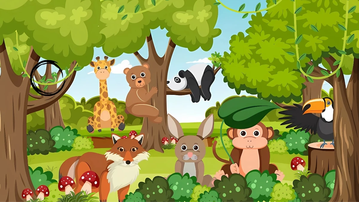 Optical Illusion: केवल एक्स-रे विजन वाले लोग ही 7 सेकंड में छिपे हुए सांप को पहचान सकते हैं Optical Illusion image