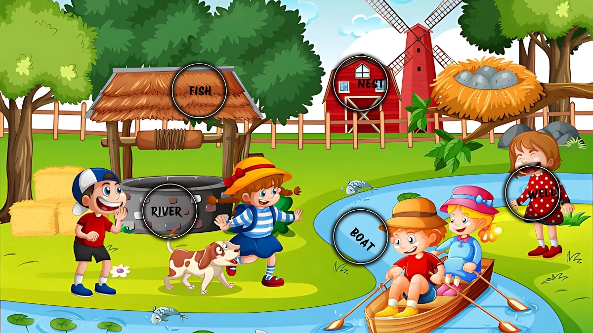 Puzzle IQ Test:अगर आपकी नज़र तेज़ है तो 7 सेकंड में 5 छिपे हुए शब्द खोजें Brain Teaser image