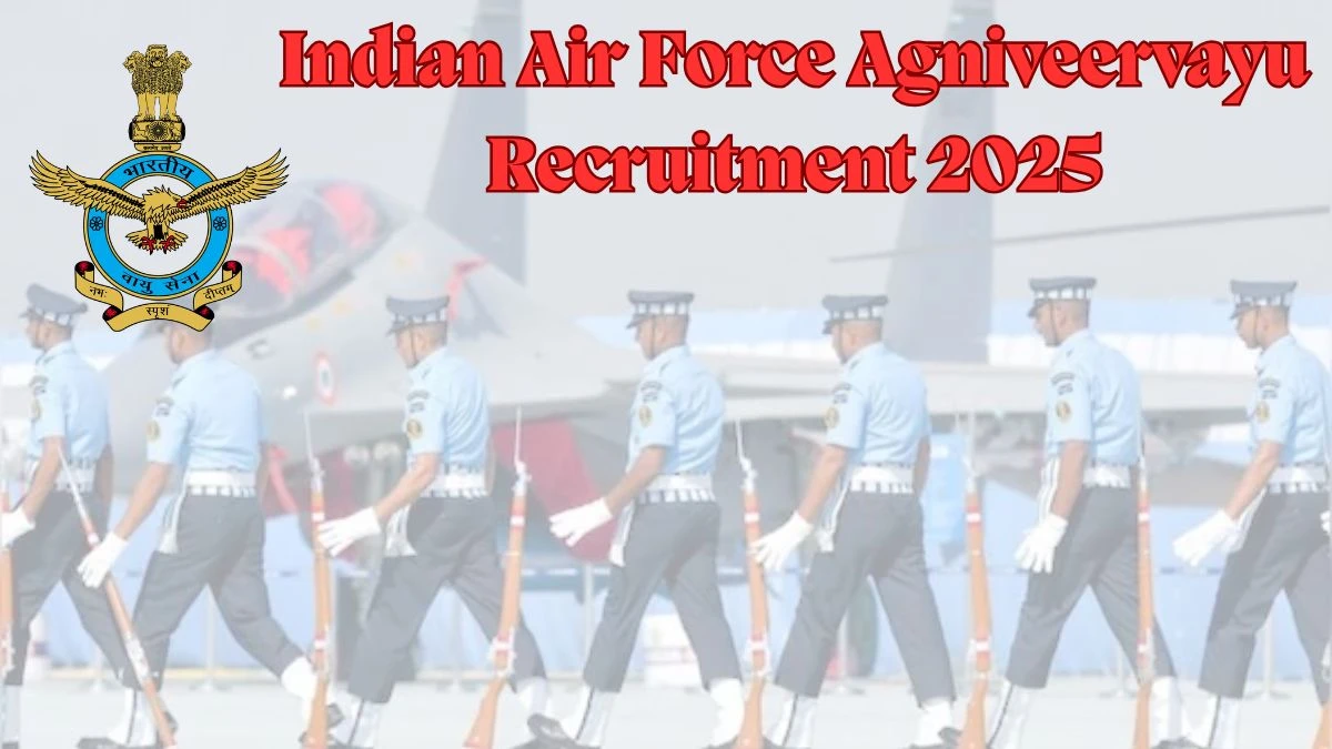 Indian Air Force Recruitment 2025 – Agniveervayu Posts, Online Form Out at agnipathvayu.cdac.in Indian Air Force Recruitment 2025 – Agniveervayu Posts, Online Form Out at agnipathvayu.cdac.in
