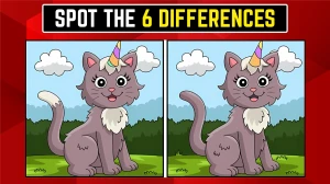 Optical Illusion Spot the Difference: केवल एक तेज़ नज़र ही इन 6 अंतरों को पहचान सकती है!