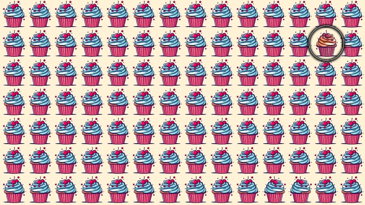 Optical Illusion Visual Test: क्या आप 8 सेकंड में अजीब कपकेक पहचान सकते हैं? Optical Illusion Visual Test: क्या आप 8 सेकंड में अजीब कपकेक पहचान सकते हैं?