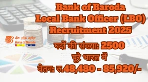 Bank of Baroda LBO Recruitment 2025 – 2500 Posts, Online Form Out at bankofbaroda.in