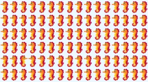 Brain Teaser: 8 सेकंड में अलग समुद्री घोड़ा खोजें! Brain Teaser: 8 सेकंड में अलग समुद्री घोड़ा खोजें!