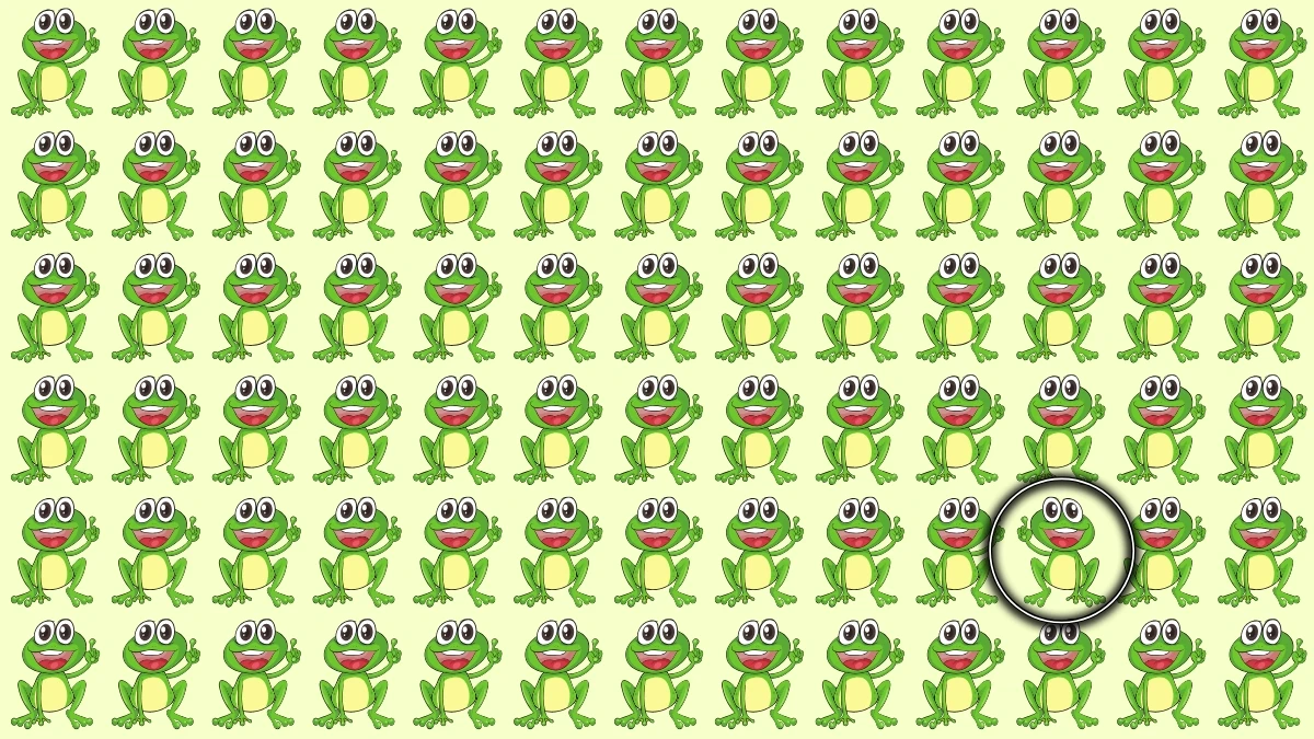 Brain Teaser: 9 सेकंड से कम समय में अजीब मेंढक ढूंढें