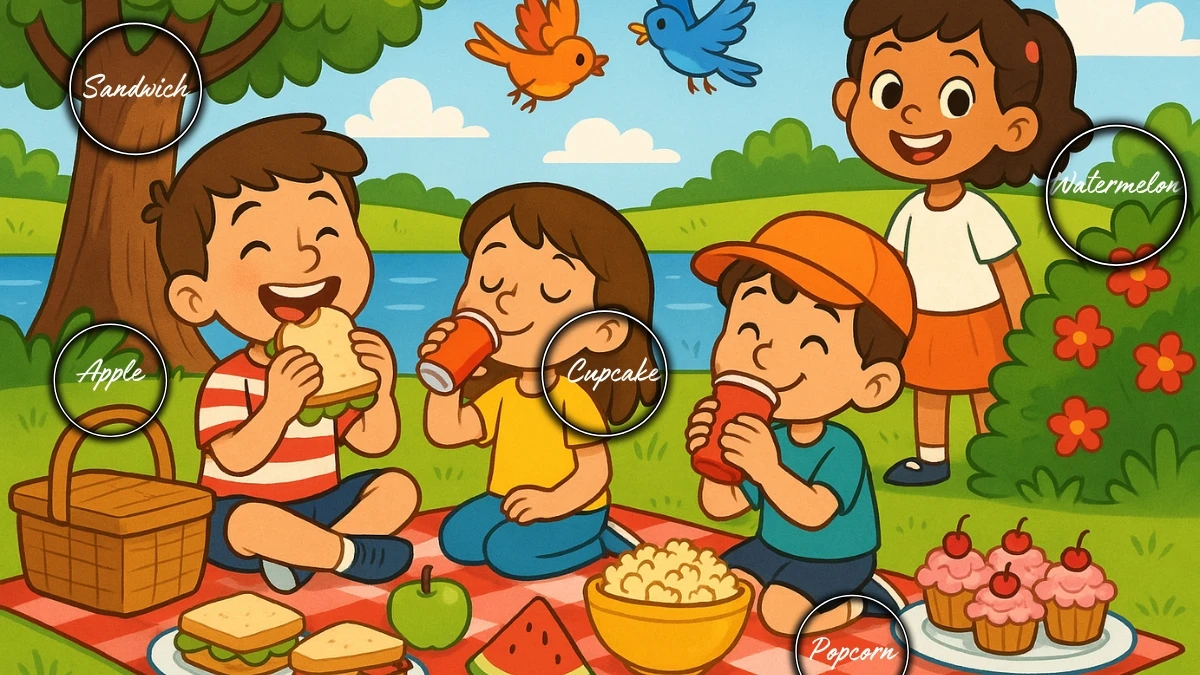Brain Teaser: केवल 7 सेकंड में 5 छिपे हुए शब्द खोजें! Brain Teaser: केवल 7 सेकंड में 5 छिपे हुए शब्द खोजें!