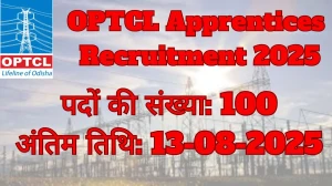 OPTCL Apprentices Recruitment 2025 – 100 Posts, Online Form Out at optcl.co.in