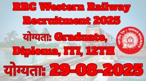 RRC Western Railway Sports Quota Recruitment 2025 – 64 Posts, Online Form Out at rrc-wr.com RRC Western Railway Sports Quota Recruitment 2025 – 64 Posts, Online Form Out at rrc-wr.com