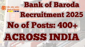 Bank of Baroda Recruitment 2025 – 417 Posts, Online Form Out at bankofbaroda.in Bank of Baroda Recruitment 2025 – 417 Posts, Online Form Out at bankofbaroda.in