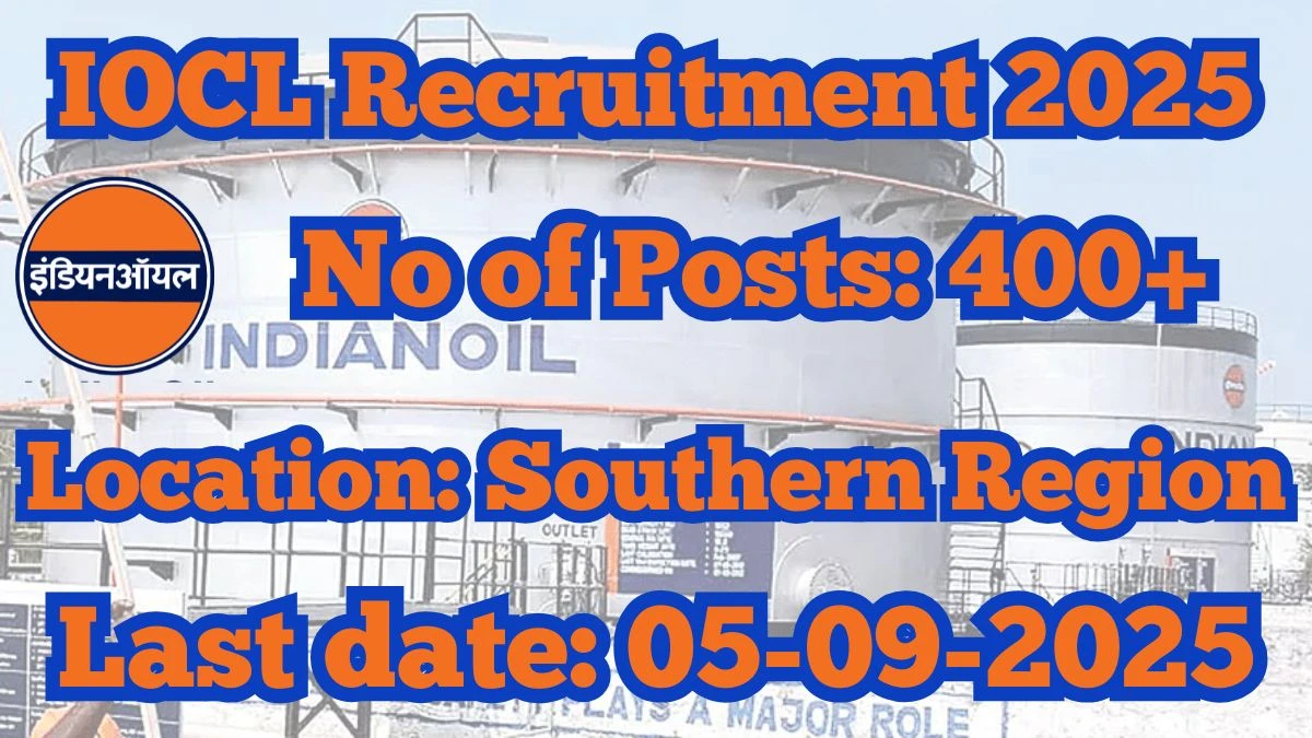 IOCL Apprentice Recruitment 2025 – 475 Posts, Online Form Out at iocl.com IOCL Apprentice Recruitment 2025 – 475 Posts, Online Form Out at iocl.com