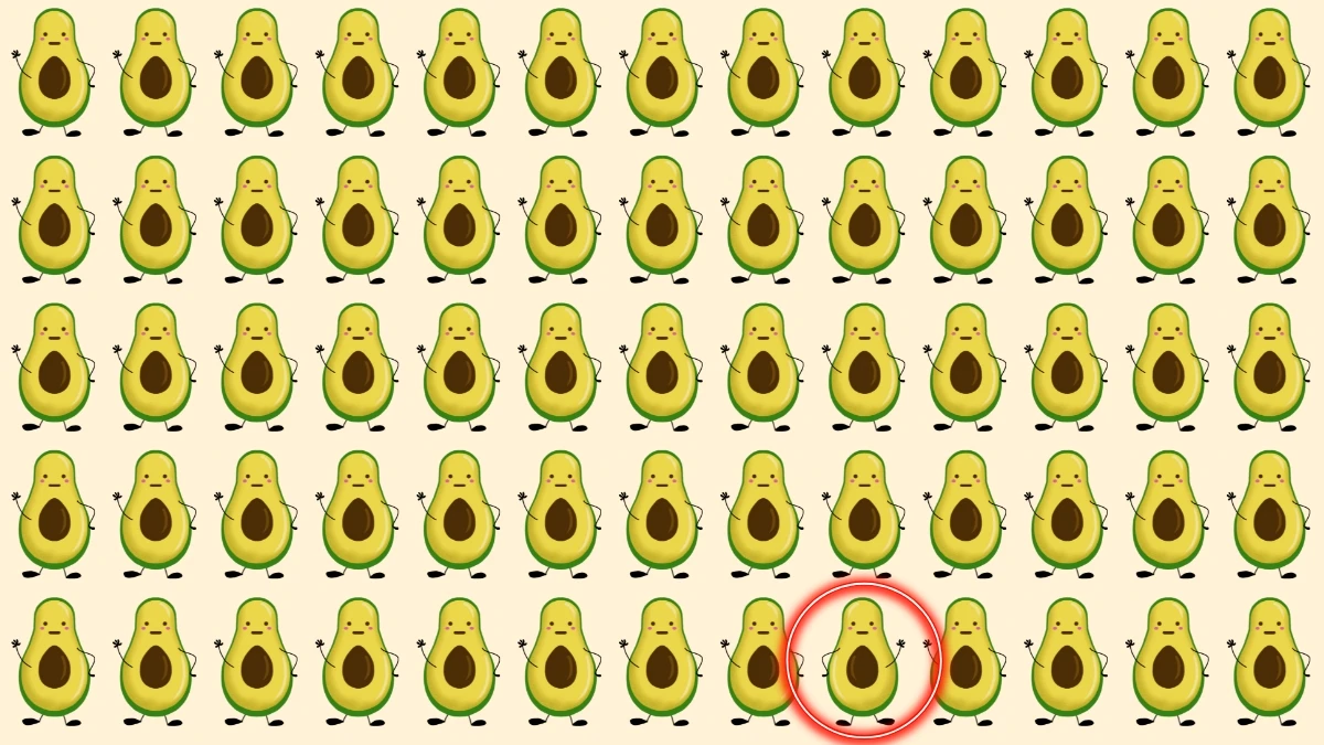 Optical Illusion: क्या आप 7 सेकंड में अजीबोगरीब एवोकाडो को पहचान सकते हैं? Optical Illusion: क्या आप 7 सेकंड में अजीबोगरीब एवोकाडो को पहचान सकते हैं?