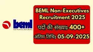 BEML Non-Executives Recruitment 2025 – 440 Posts, Online Form Out at bemlindia.in