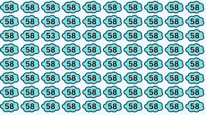Brain Teaser: How Quickly Can You Spot the Number 53? Brain Teaser: How Quickly Can You Spot the Number 53?