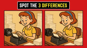 Brain Teaser: Spot the 3 Hidden Differences in 6 Seconds Brain Teaser: Spot the 3 Hidden Differences in 6 Seconds