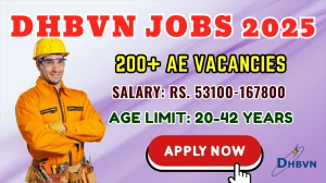 DHBVN Assistant Engineer Recruitment 2025 - 285 Posts, Online Form Out at dhbvn.org.in