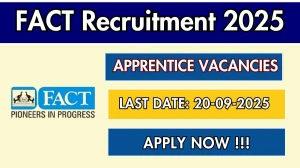 FACT Apprentice Recruitment 2025 – 84 Posts, Online Form Out at fact.co.in FACT Apprentice Recruitment 2025 – 84 Posts, Online Form Out at fact.co.in