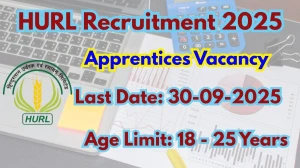 HURL Apprentices Recruitment 2025 – 53 Posts, Online Form Out at hurl.net.in HURL Apprentices Recruitment 2025 – 53 Posts, Online Form Out at hurl.net.in