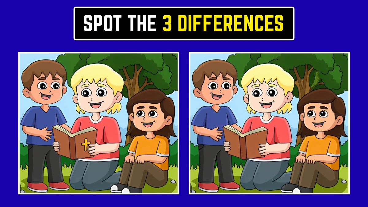 Optical Illusion: Challenge Your Eyes to Spot the 3 Differences!