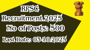 RPSC School Lecturer Recruitment 2025 – 500 Posts, Online Form Out at rpsc.rajasthan.gov.in RPSC School Lecturer Recruitment 2025 – 500 Posts, Online Form Out at rpsc.rajasthan.gov.in