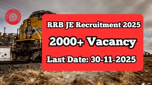 RRB JE Recruitment 2025 – 2570 Posts, Online Form Out at rrbguwahati.gov.in