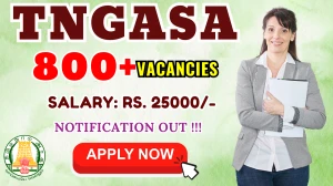 TNGASA Guest Lecturer Recruitment 2025 - 881 Posts, Online Form Out at tngasa.org