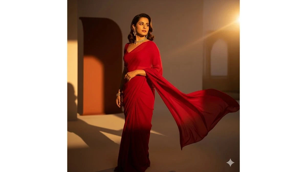 Gemini AI Photo Editor Red Saree Prompts for Girls Convert Your Selfie Into A Bollywood-Style Gemini AI Photo Editor Red Saree Prompts for Girls Convert Your Selfie Into A Bollywood-Style