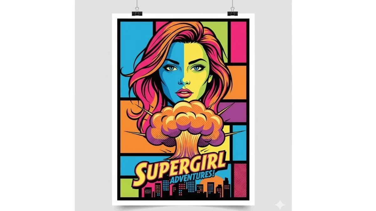 Trending Gemini AI Prompts to Convert Your Selfies into a Vibrant Pop-Art Portrait