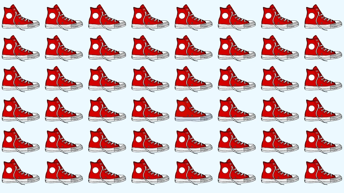 Brain Teaser: Can You Find the Odd Shoe in 5 Seconds?