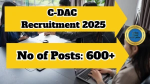 C-DAC Recruitment 2025 – 646 Posts, Online Form Out at cdac.in