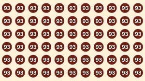 Optical Illusion: How Fast Can You Spot the Number 95 in 6 Seconds?