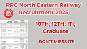 RRC North Eastern Railway Sports Quota Recruitment 2025 - 49 Posts, Online Form Out at ner.indianrailways.gov.in