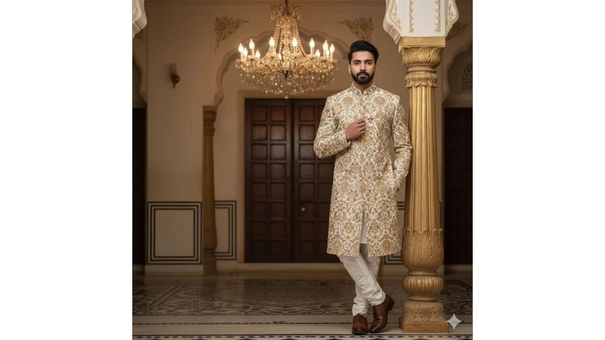 5 Instagram Viral ChatGPT Photo Editing Prompts for Boys to Transform Your Photos into Royal and Cinematic Sherwani Portraits in 8K 5 Instagram Viral ChatGPT Photo Editing Prompts for Boys to Transform Your Photos into Royal and Cinematic Sherwani Portraits in 8K