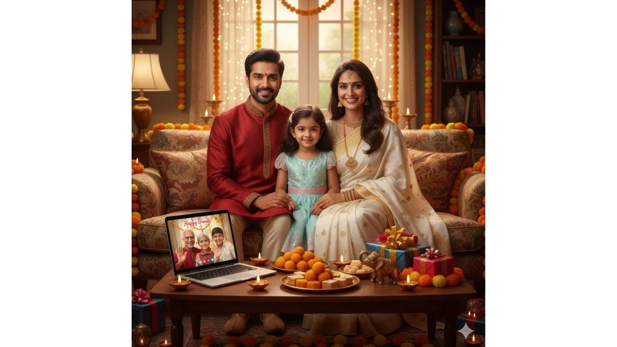 Google Gemini AI Diwali Family Photo Editing Prompts for Stunning Realistic 4K Festive Portraits