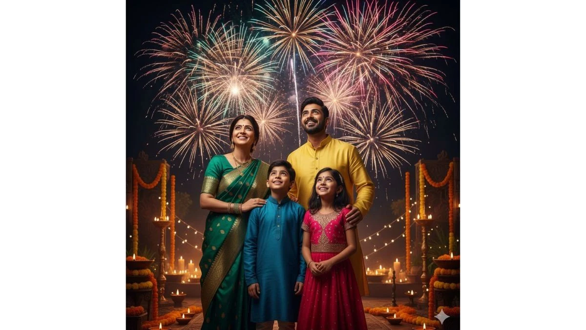 Google Gemini AI Diwali Family Photo Editing Prompts for Stunning Realistic 4K Festive Portraits
